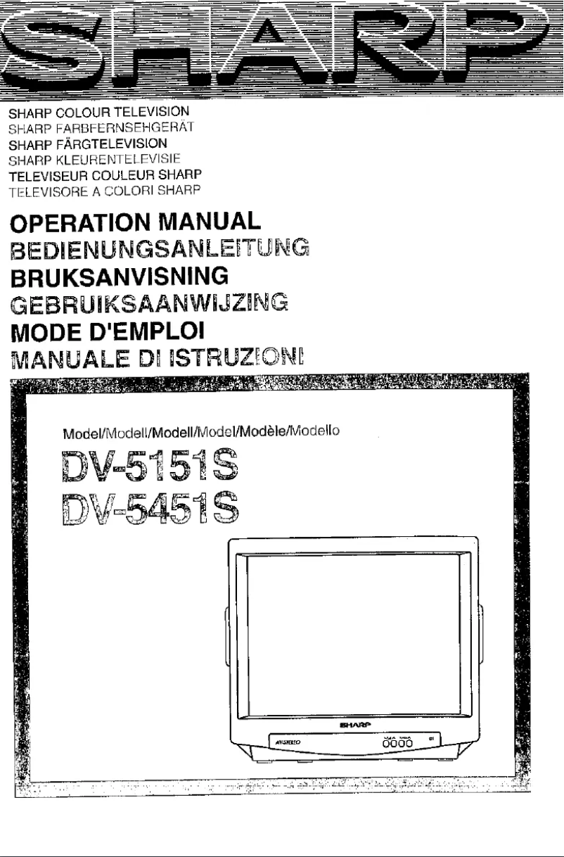 Imagen de la primera página del manual del dispositivo DV5151S
