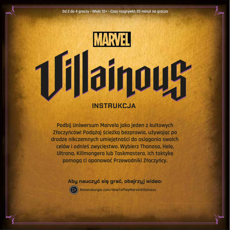 Página 1 del manual Manual de usuario Ravensburger Infinite Power