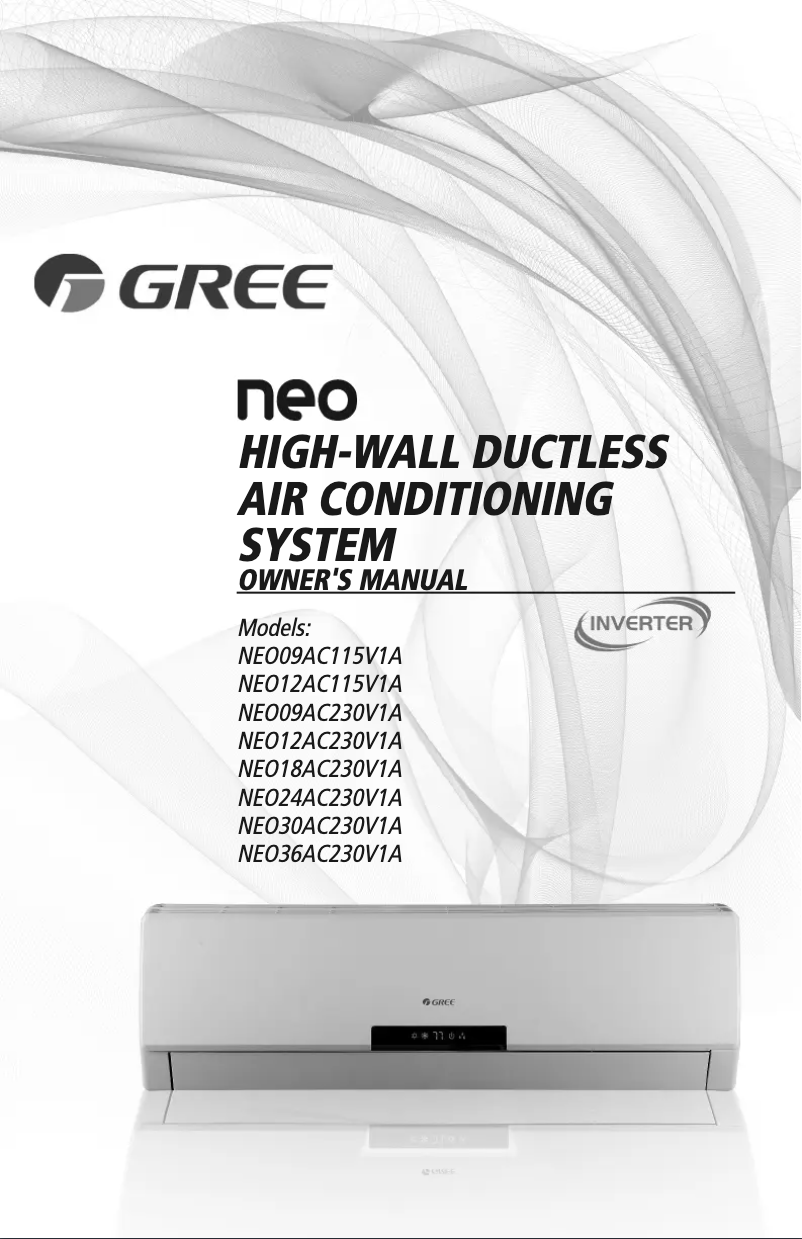 Imagen de la primera página del manual del dispositivo NEO09AC115V1AO