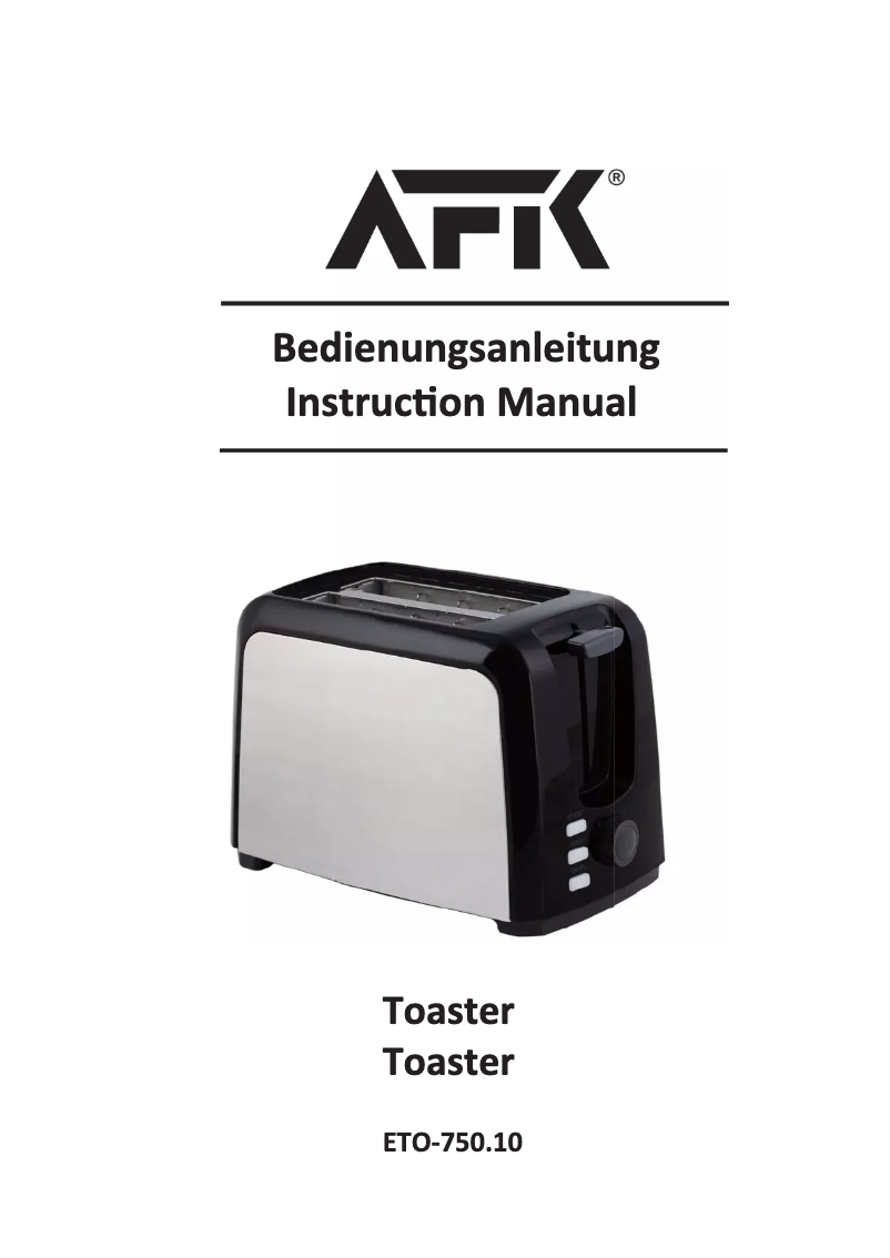 Imagen de la primera página del manual del dispositivo ETO-750.10