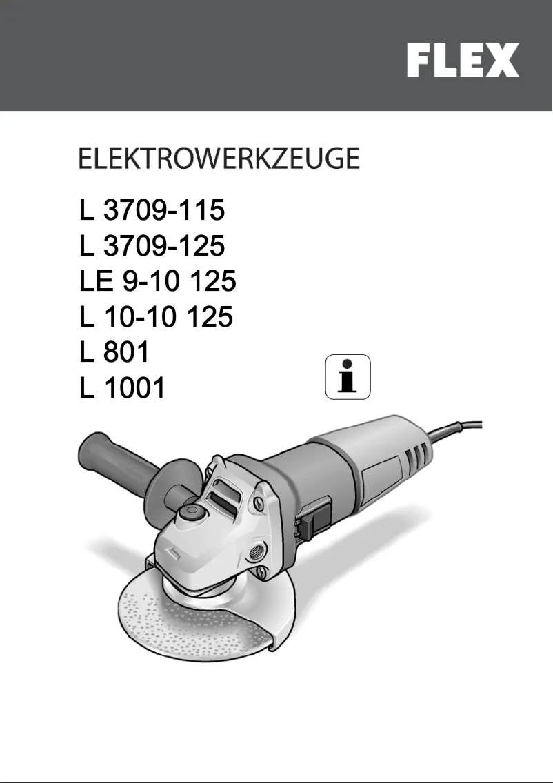 Imagen de la primera página del manual del dispositivo L 1001