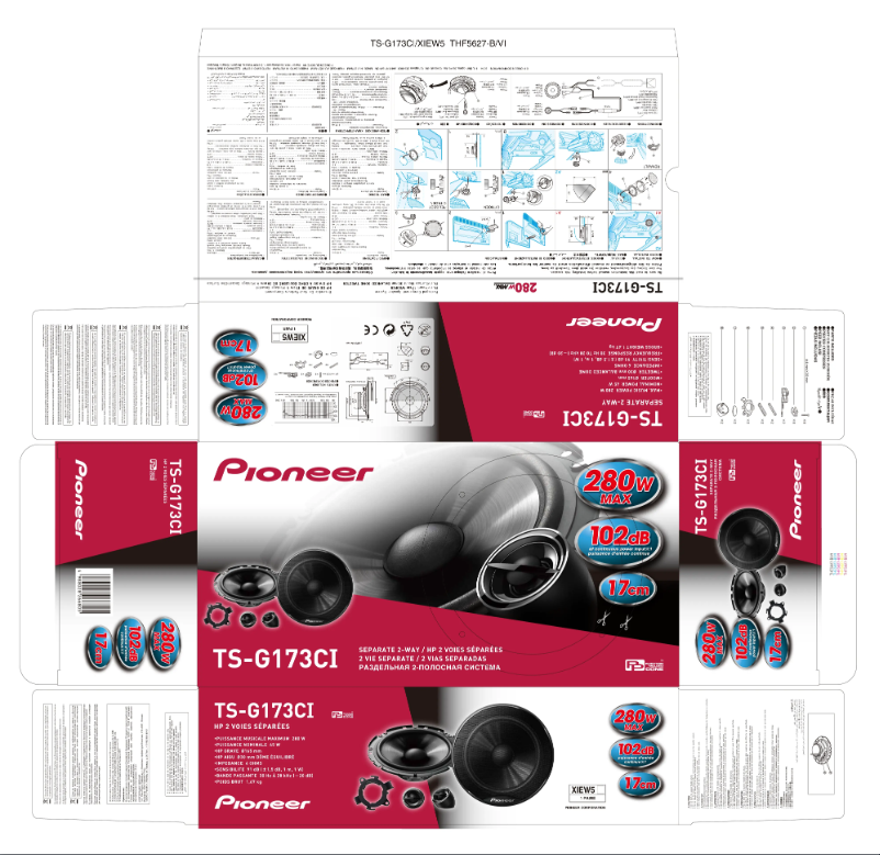 Imagen de la primera página del manual del dispositivo TS-G173Ci