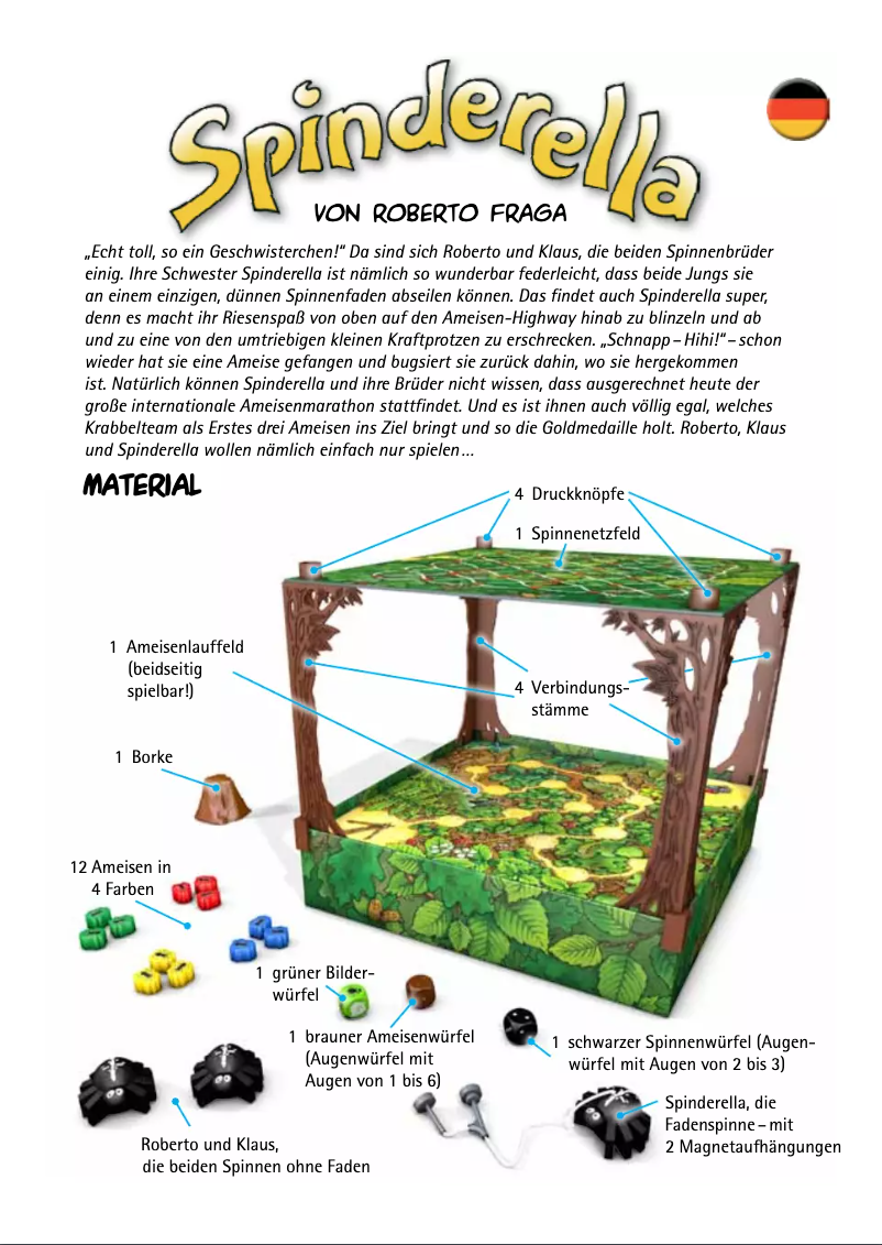 Página 1 del manual Manual de usuario Zoch Spinderella