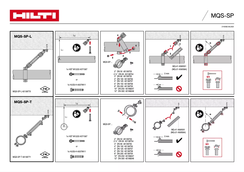 Página 1 del manual Manual de usuario Hilti MQS-SP