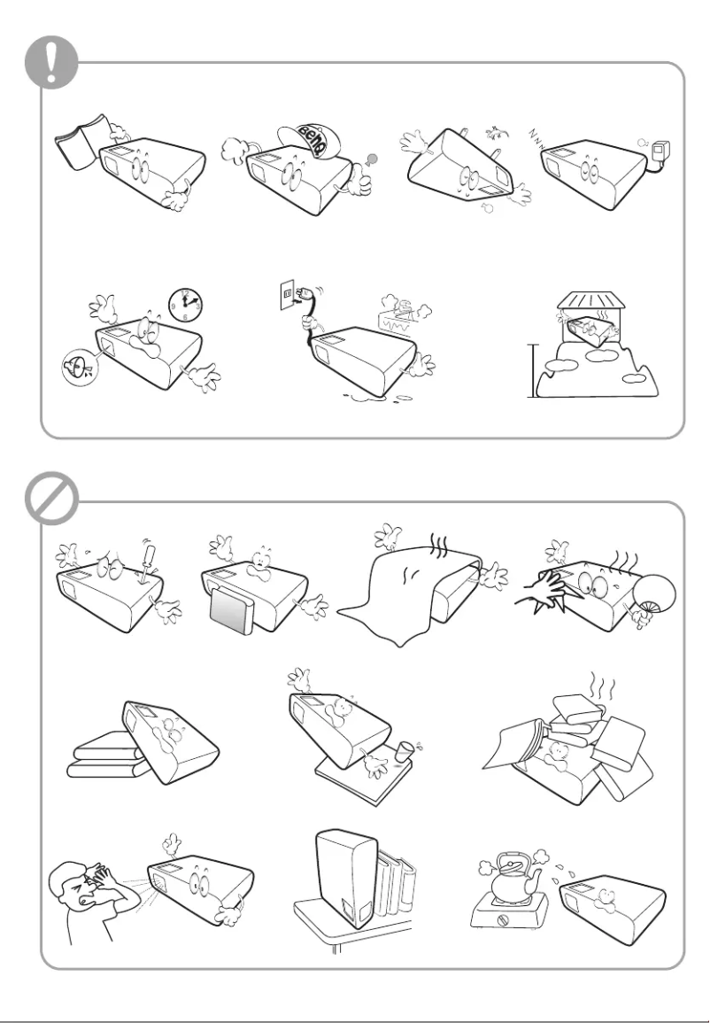 Página 1 del manual Guía de inicio rápido BenQ w4000i