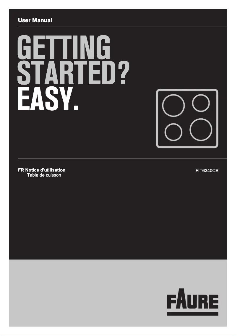 Imagen de la primera página del manual del dispositivo FIT6340CB