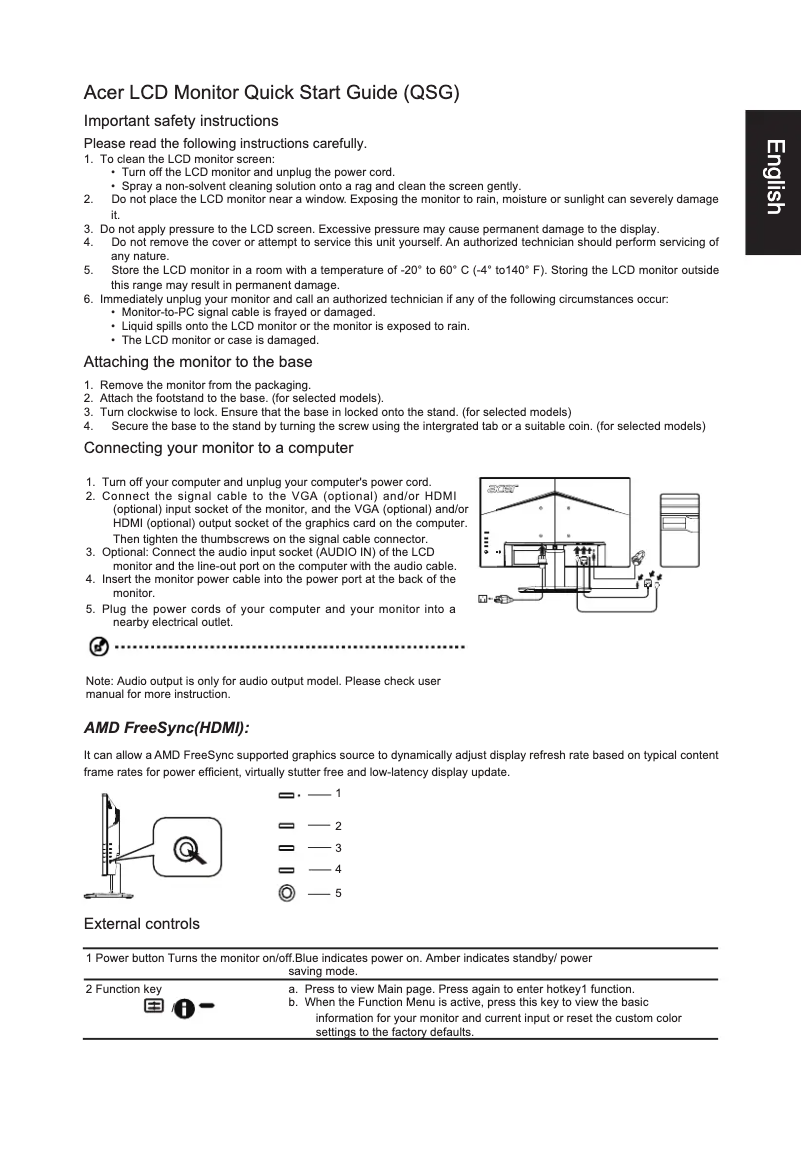 Imagen de la primera página del manual del dispositivo KE242Y