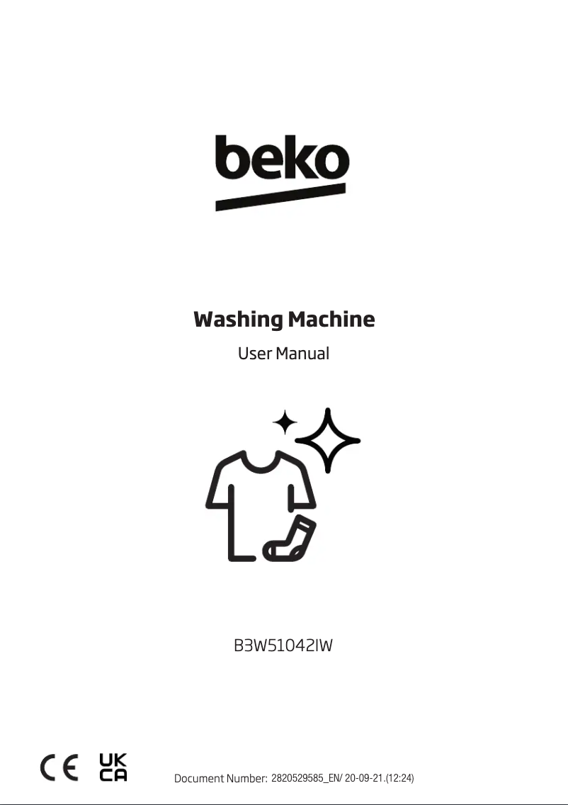 Página 1 del manual Manual de usuario Beko B3W51042I