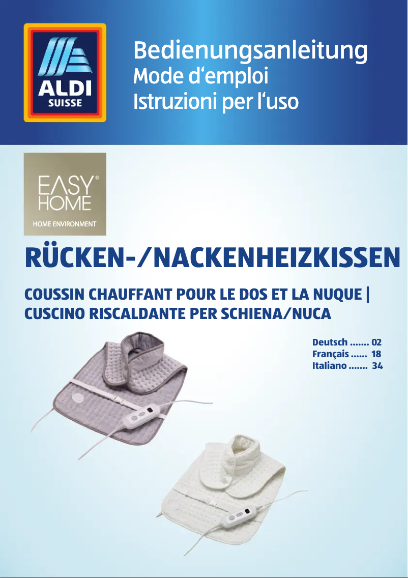 Página 1 del manual Manual de usuario Easy Home GT-HCP-02