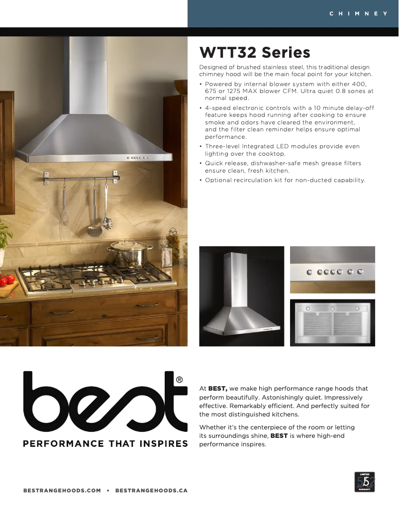 Imagen de la primera página del manual del dispositivo WTT32I336SB