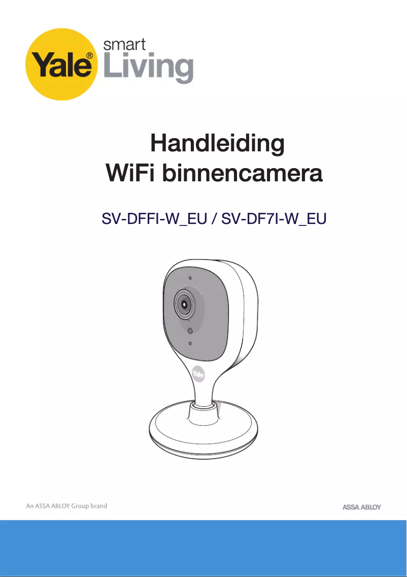 Imagen de la primera página del manual del dispositivo SV-DFFI-W