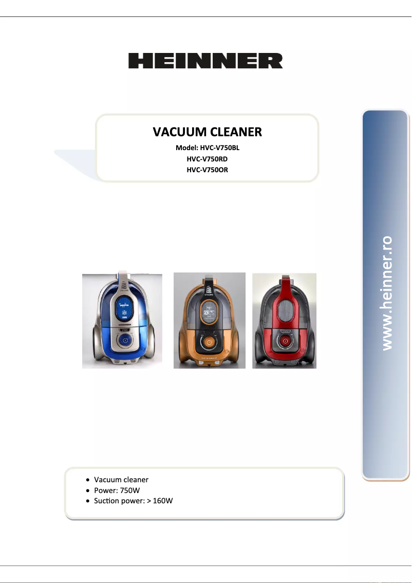 Imagen de la primera página del manual del dispositivo HVC-V750RD