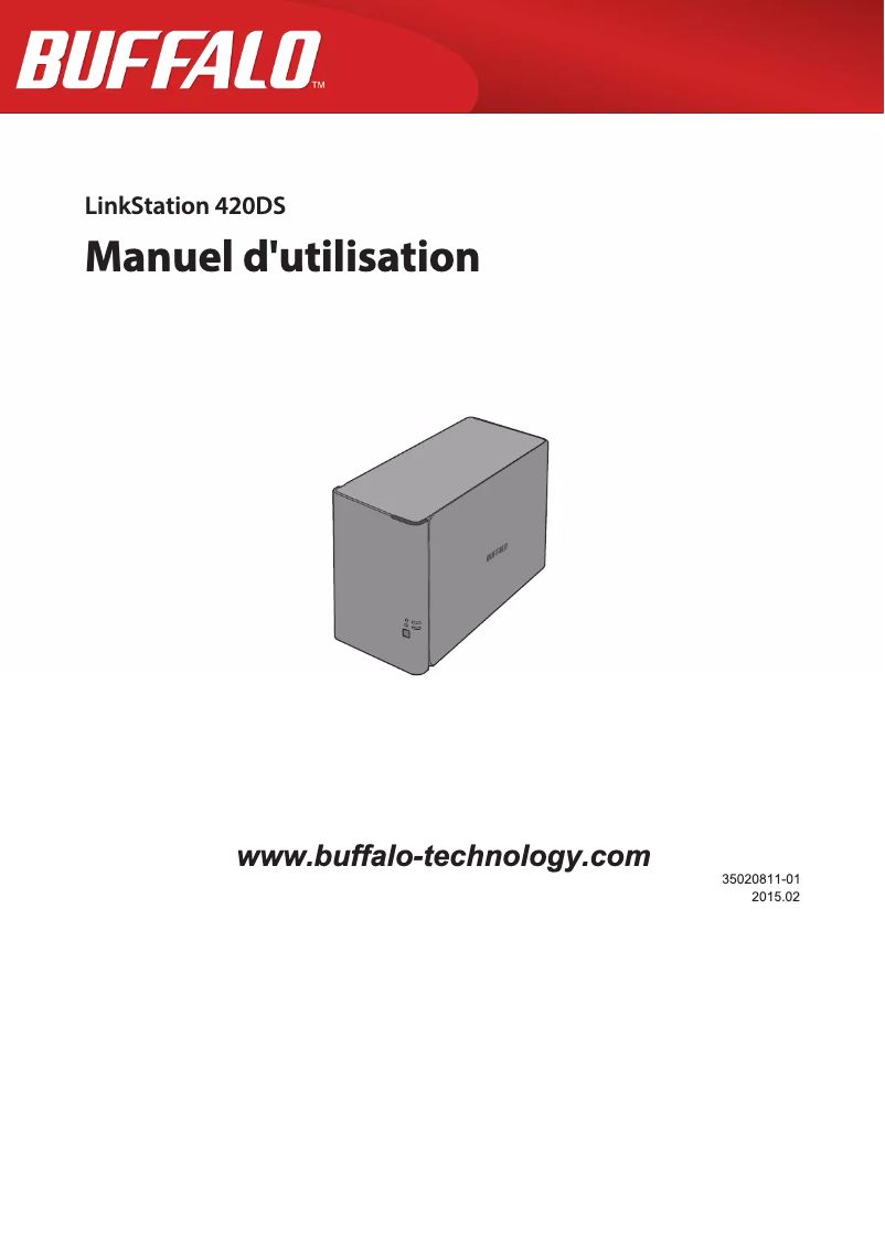 Página 1 del manual Manual de usuario Buffalo LinkStation 420 NVR