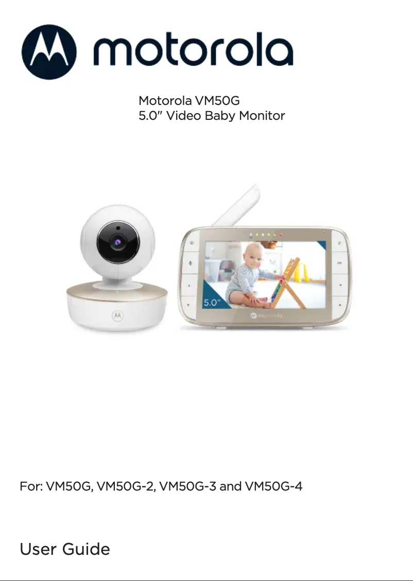 Imagen de la primera página del manual del dispositivo VM50G-2