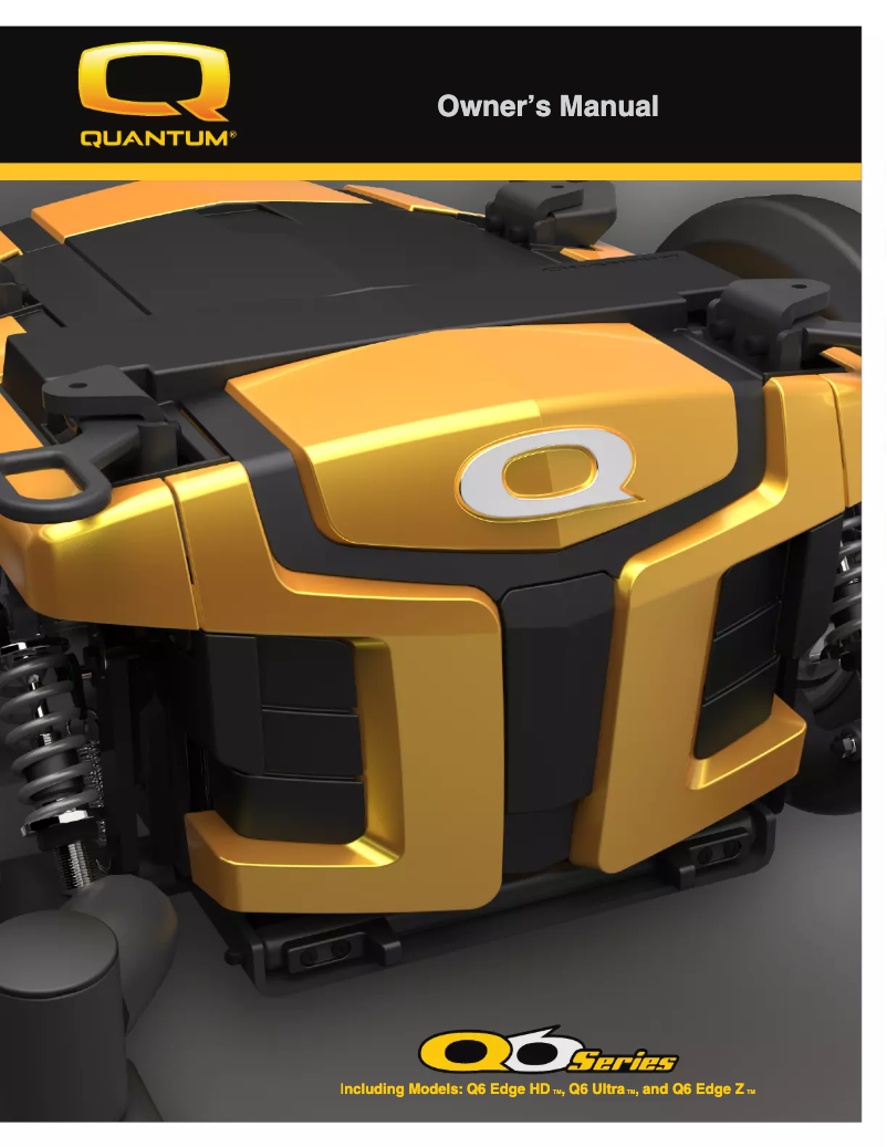 Imagen de la primera página del manual del dispositivo Q6 Edge HD