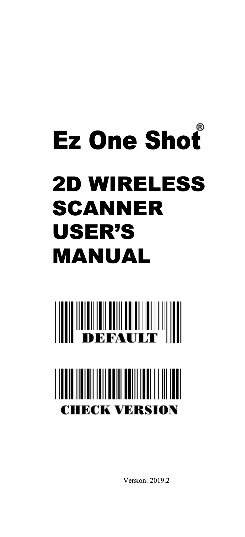 Página nº 1 - Manual de usuario Renkforce Ez One Shot