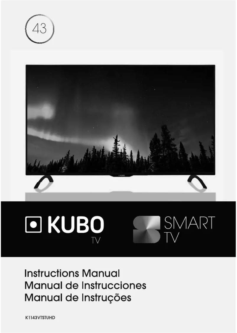 Página 1 del manual Manual de usuario Kubo K1143VTSUHD