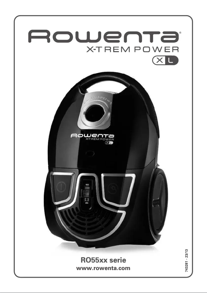 Página nº 1 - Manual de usuario Rowenta X-Trem Power XL RO5565