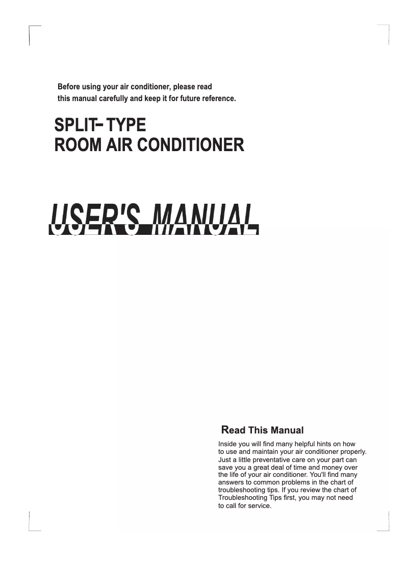 Imagen de la primera página del manual del dispositivo AC25MS