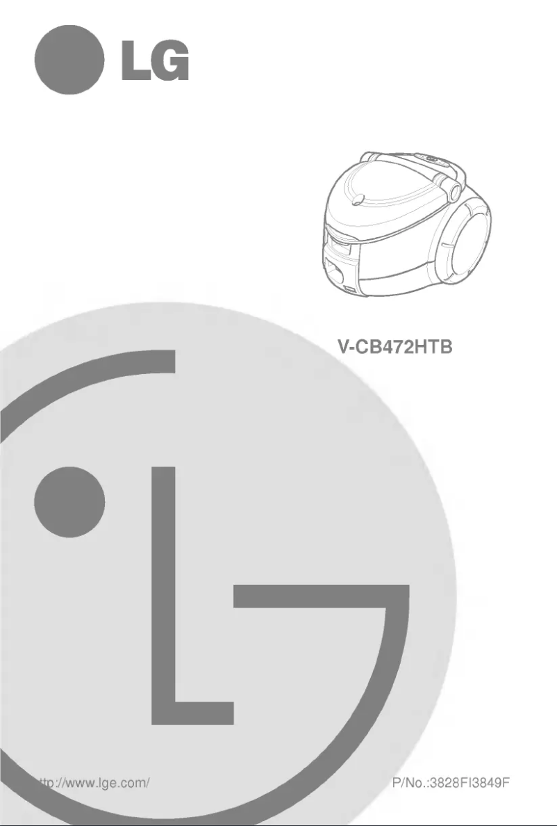 Página 1 del manual Manual de usuario LG V-CB472HTB