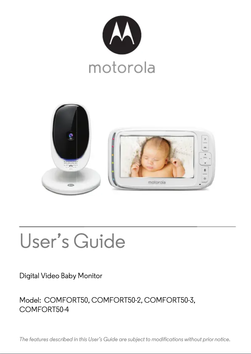 Página nº 1 - Manual de usuario Motorola Comfort 50