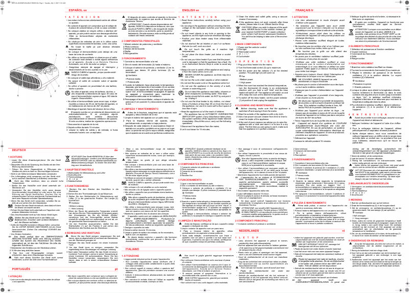 Página 1 del manual Manual de usuario Solac TH 8305