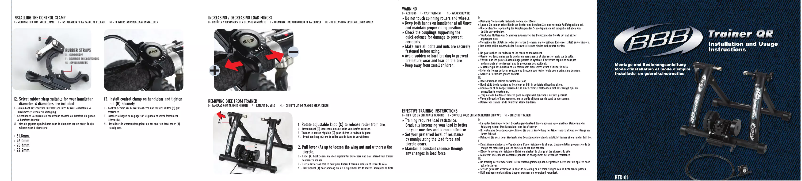 Página nº 1 - Manual de usuario BBB Trainer QR BTR-01