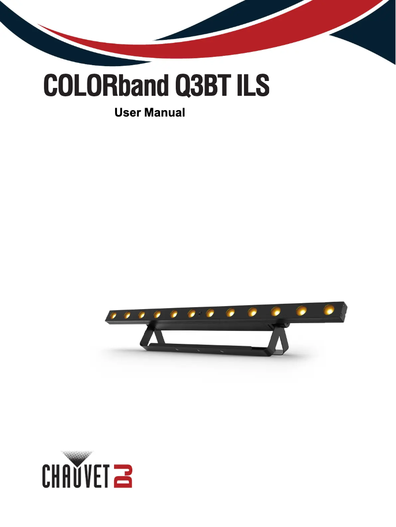 Página nº 1 - Manual de usuario Chauvet COLORband Q3 BT