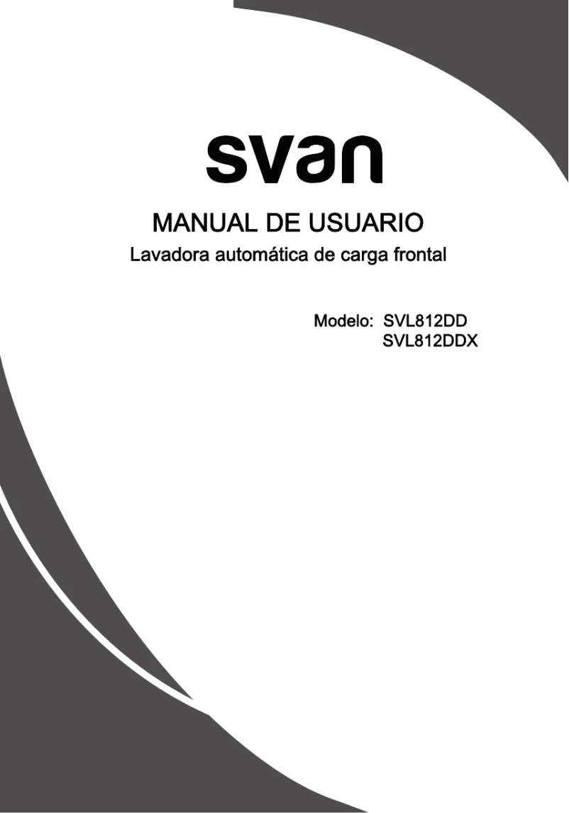 Página 1 del manual Manual de usuario SVAN SVL812DD