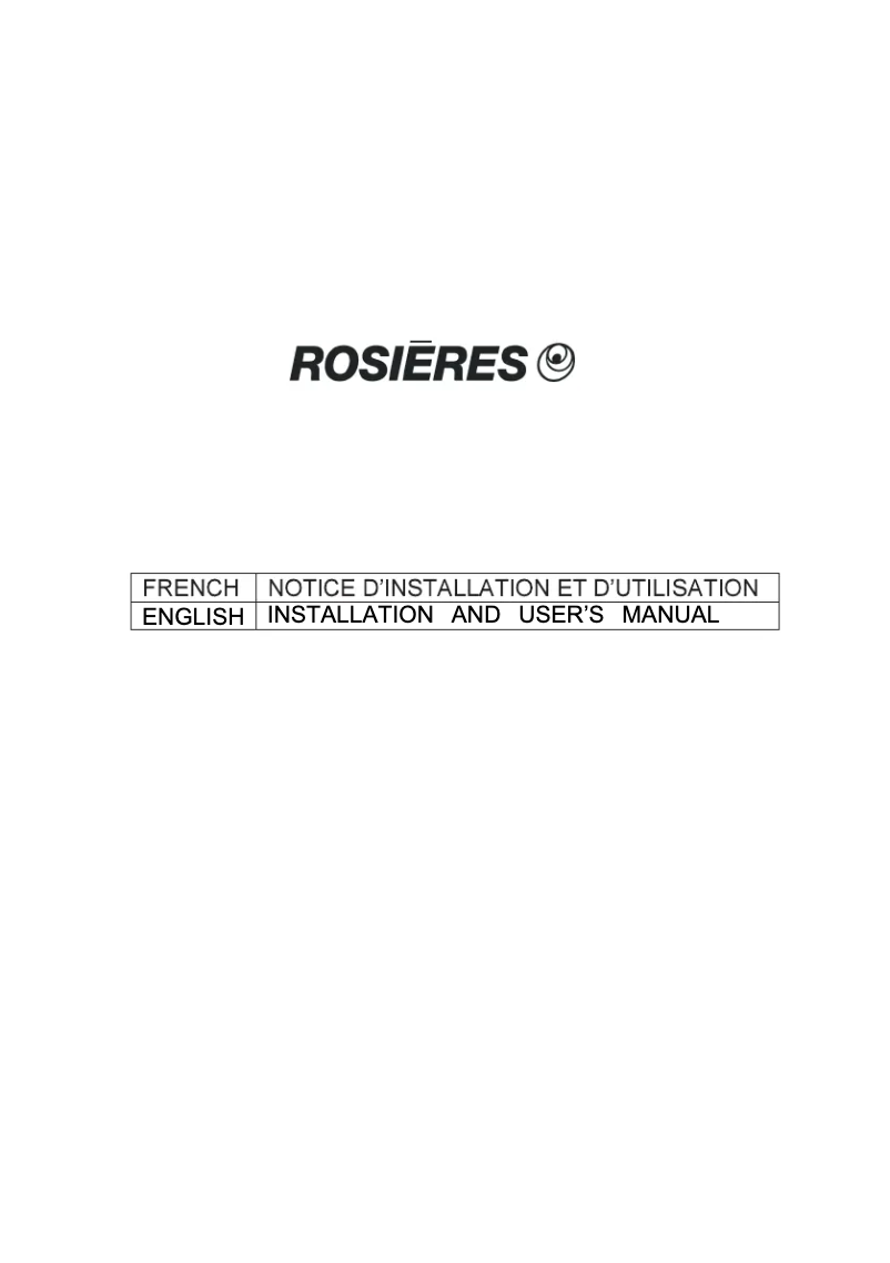 Imagen de la primera página del manual del dispositivo RMB 1285/1 IN