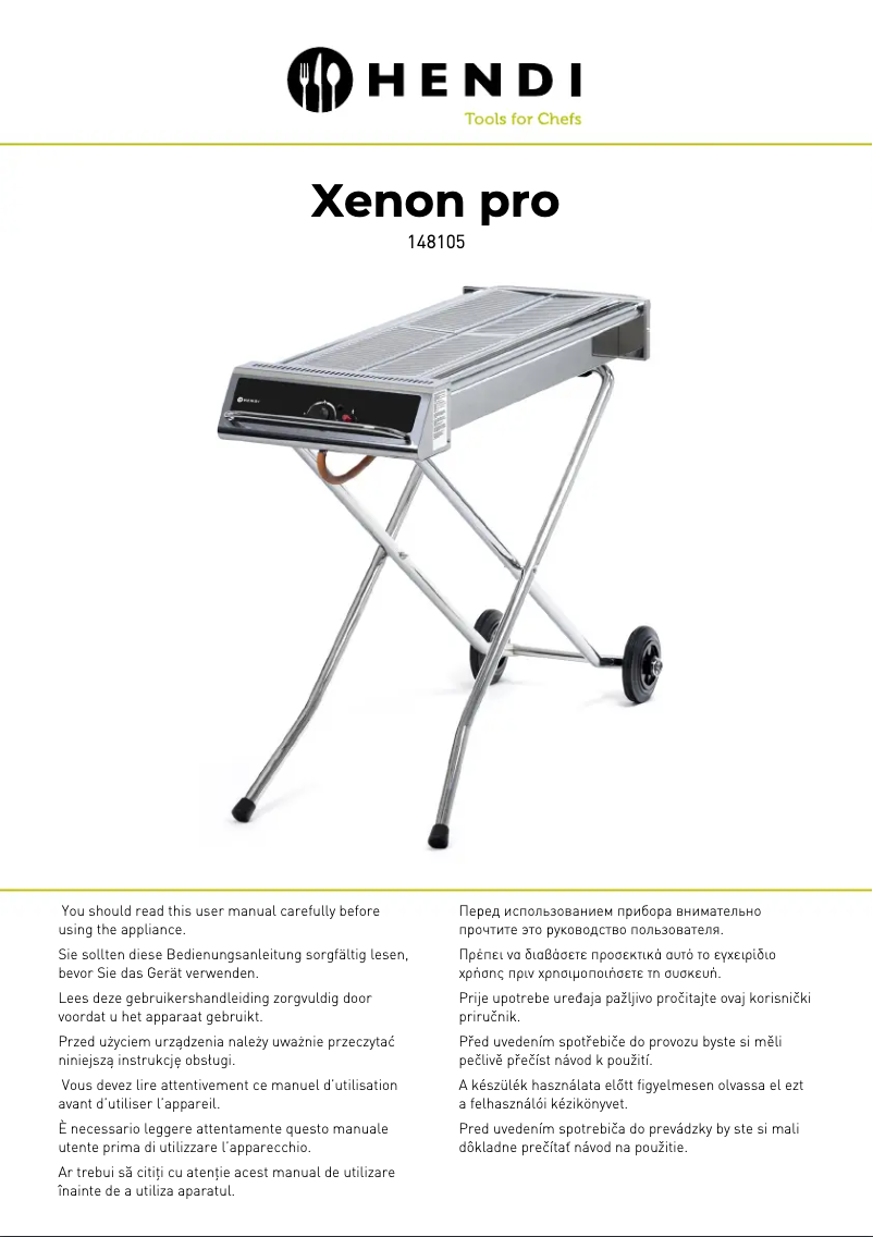 Página 1 del manual Manual de usuario Hendi 148105