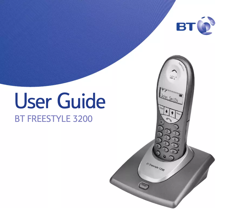 Página 1 del manual Manual de usuario BT Freestyle 3200