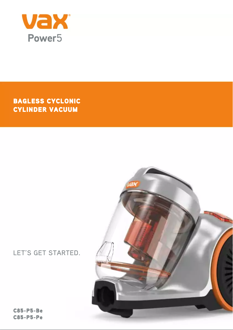 Imagen de la primera página del manual del dispositivo Power 5 C85-P5-Be