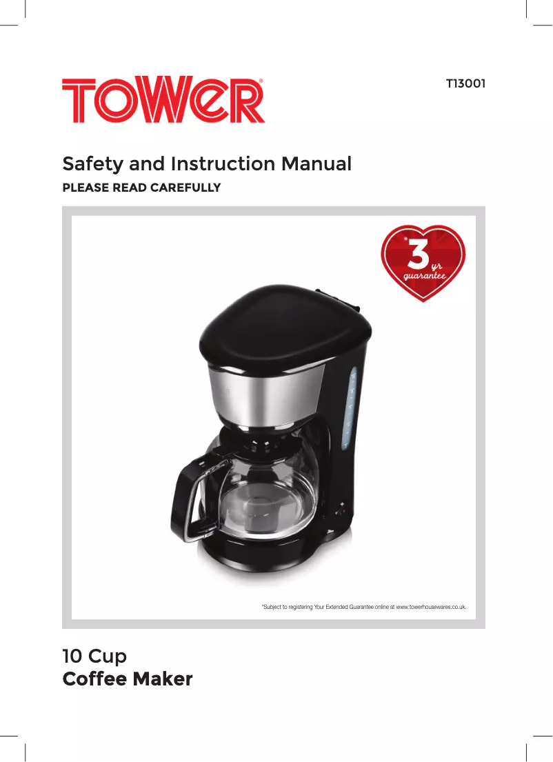 Página nº 1 - Manual de usuario Tower T13001