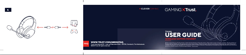 Imagen de la primera página del manual del dispositivo Thian