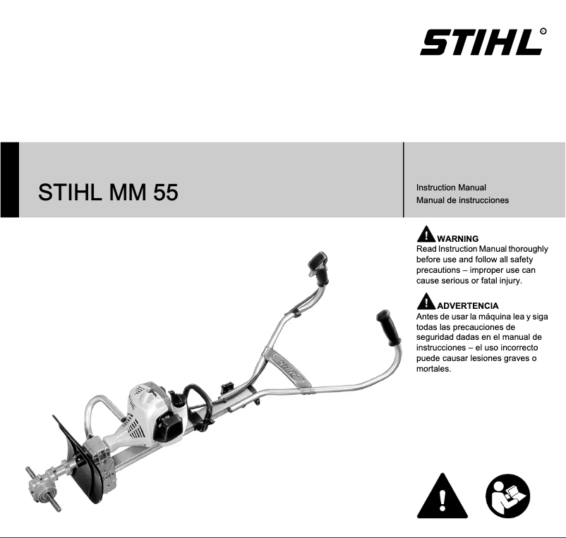 Página 1 del manual Manual de usuario Stihl MM 55