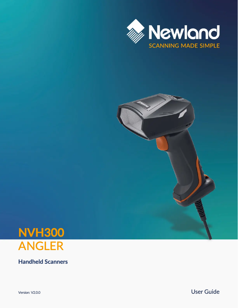 Imagen de la primera página del manual del dispositivo NVH300