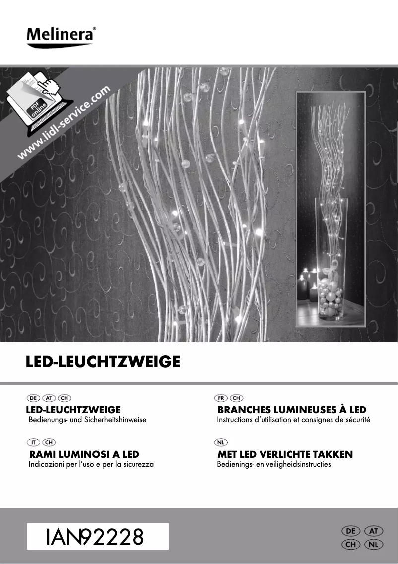 Imagen de la primera página del manual del dispositivo IAN 92228