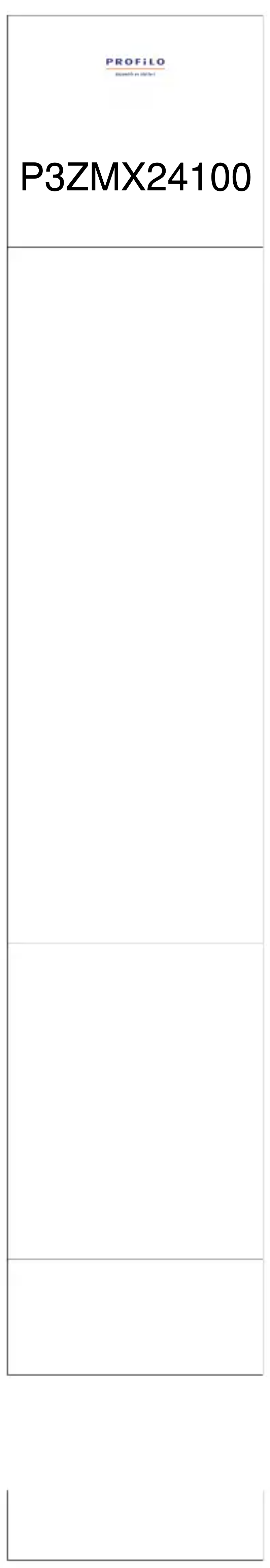 Imagen de la primera página del manual del dispositivo P3ZMX24100