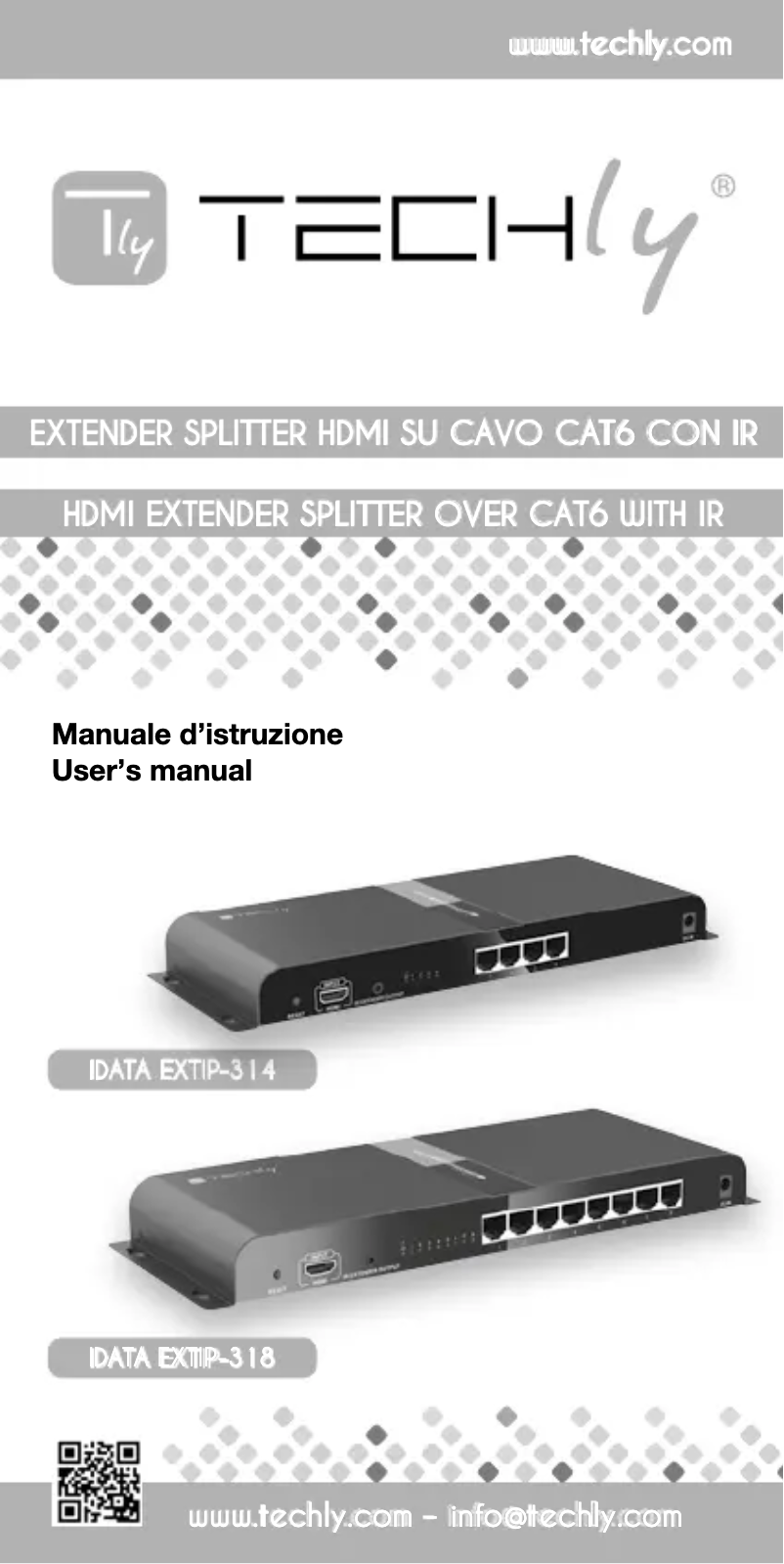 Página 1 del manual Manual de usuario Techly IDATA EXTIP-314