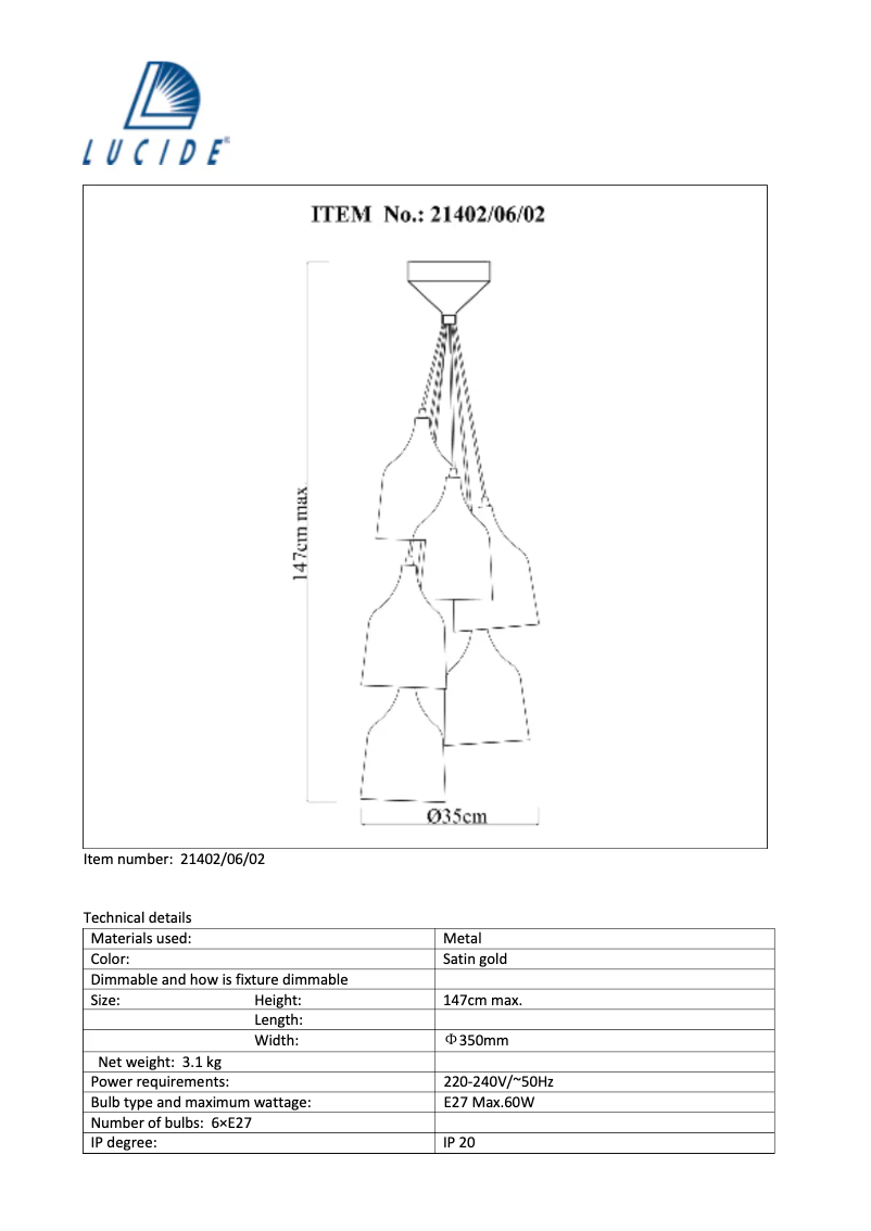 Imagen de la primera página del manual del dispositivo Bruno