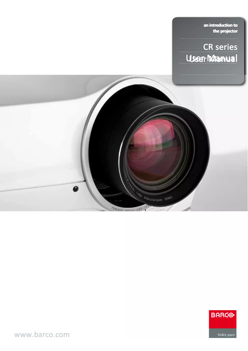 Imagen de la primera página del manual del dispositivo CRWQ-72B