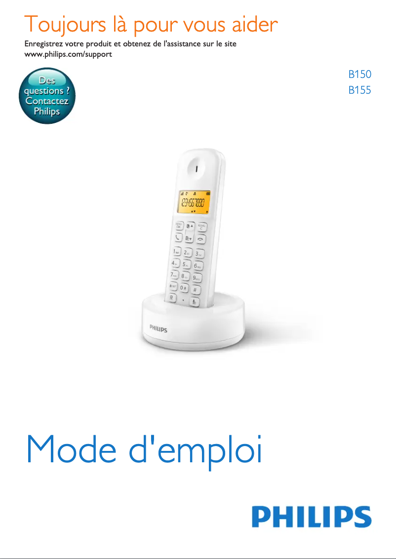 Imagen de la primera página del manual del dispositivo B1502W