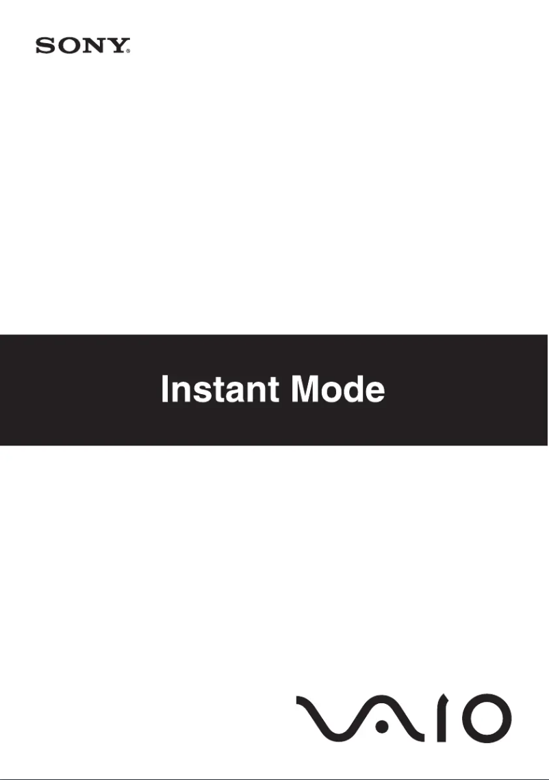 Imagen de la primera página del manual del dispositivo Vaio VGN-FZ190FE