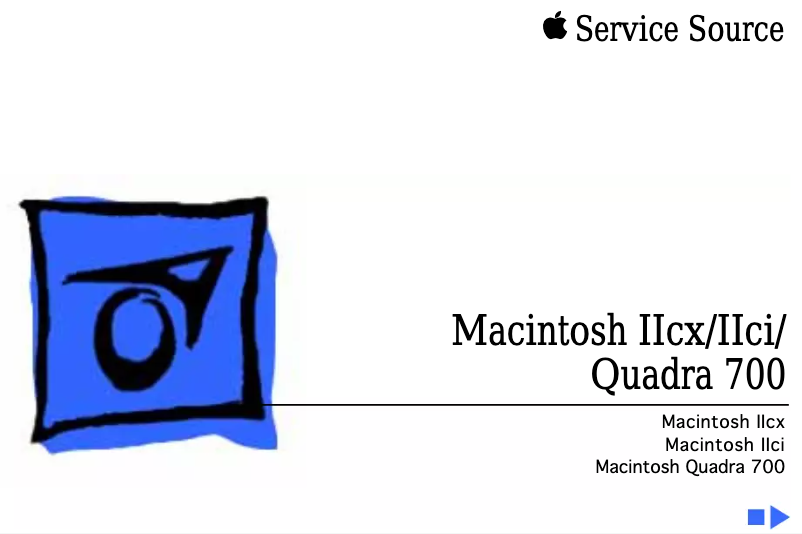 Página 1 del manual Manual de usuario Apple Macintosh IIci
