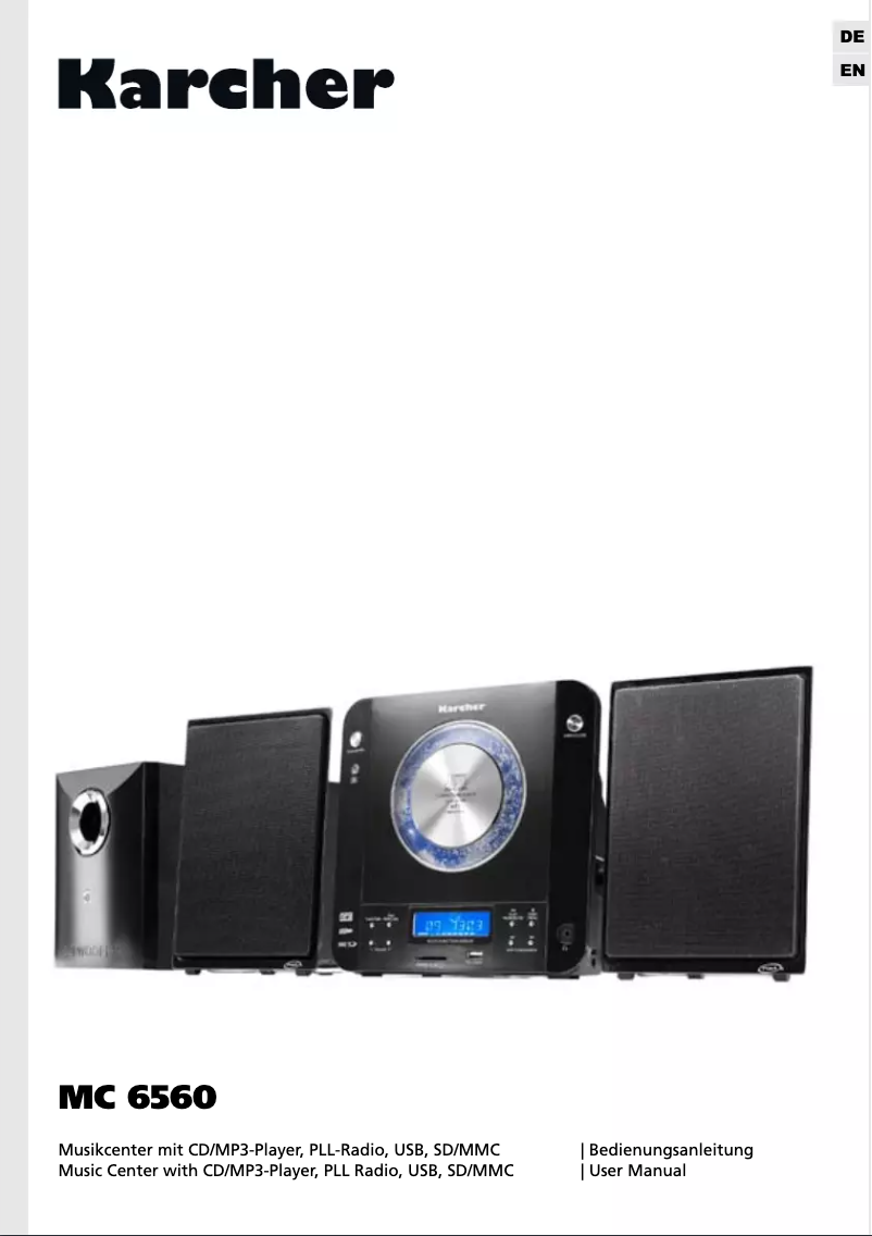 Imagen de la primera página del manual del dispositivo MC 6560