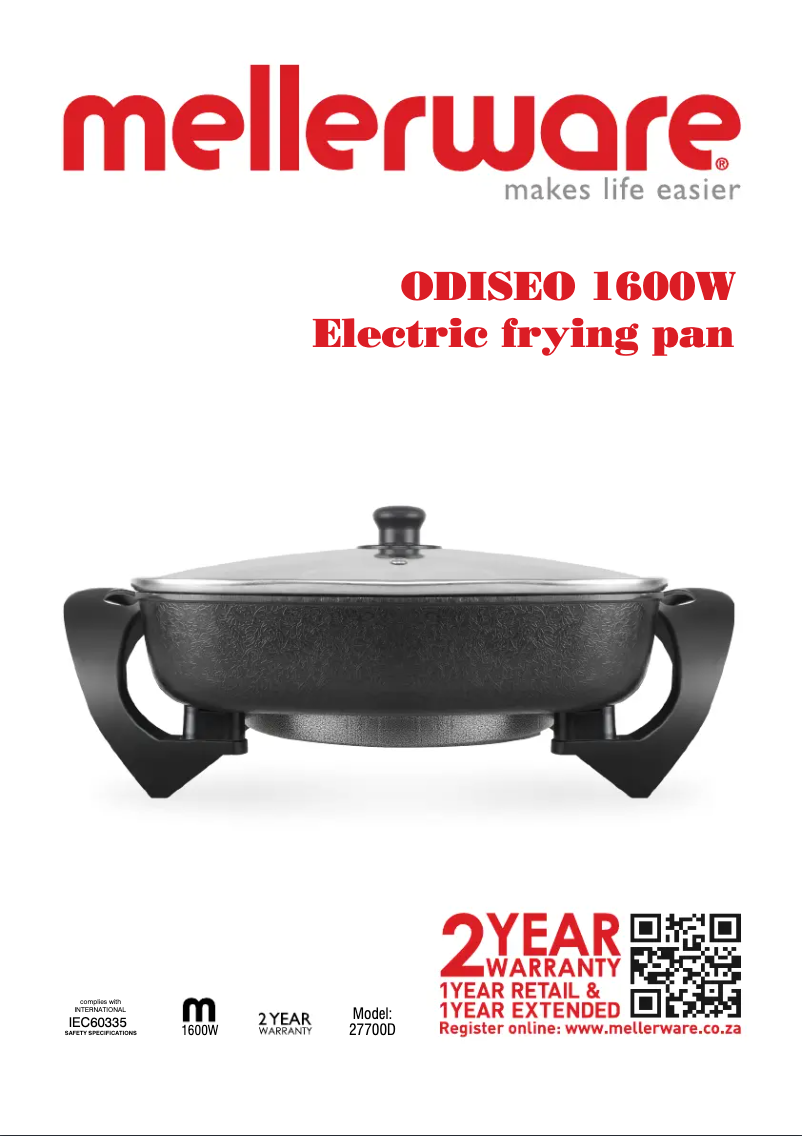 Imagen de la primera página del manual del dispositivo Odiseo 27700D