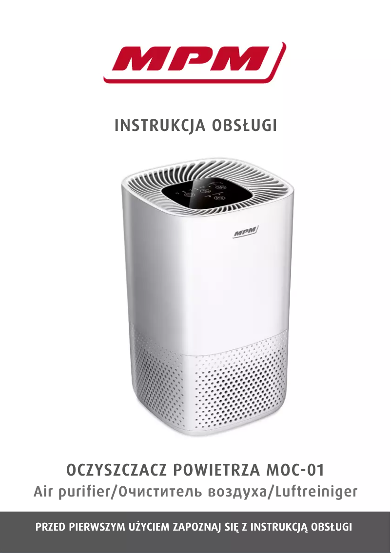 Página 1 del manual Manual de usuario MPM MOC-01