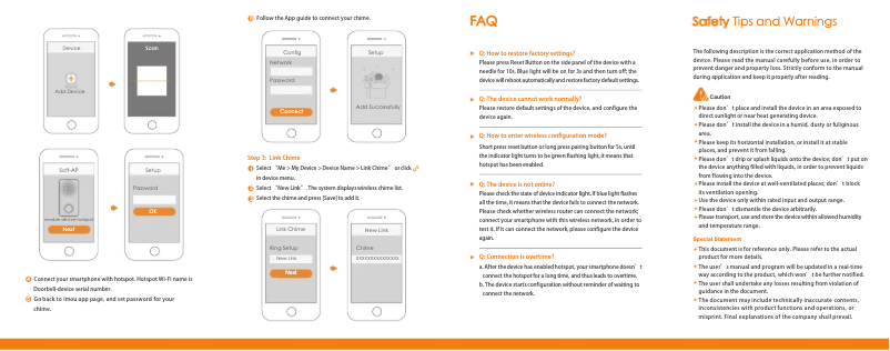 Página 1 del manual Manual de usuario Imou Chime