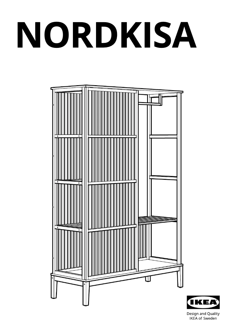 Página 1 del manual Manual de usuario Ikea NORDKISA 804.394.69